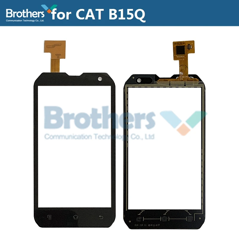 Дигитайзер сенсорного экрана для гусеницы CAT B15Q сенсорное стекло B15 переднее