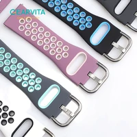 20mm 22mm silicone watchband smartwatch steel strap bands wristbands women men for samsung huawei smart watch band straps