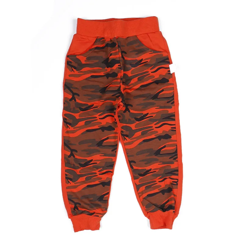 

BBD Kids Pants Best Selling Boys Spring Cotton Elastic Waist Camouflage Active Trousers on Sale Children 4 5 6 7 Years Clothes