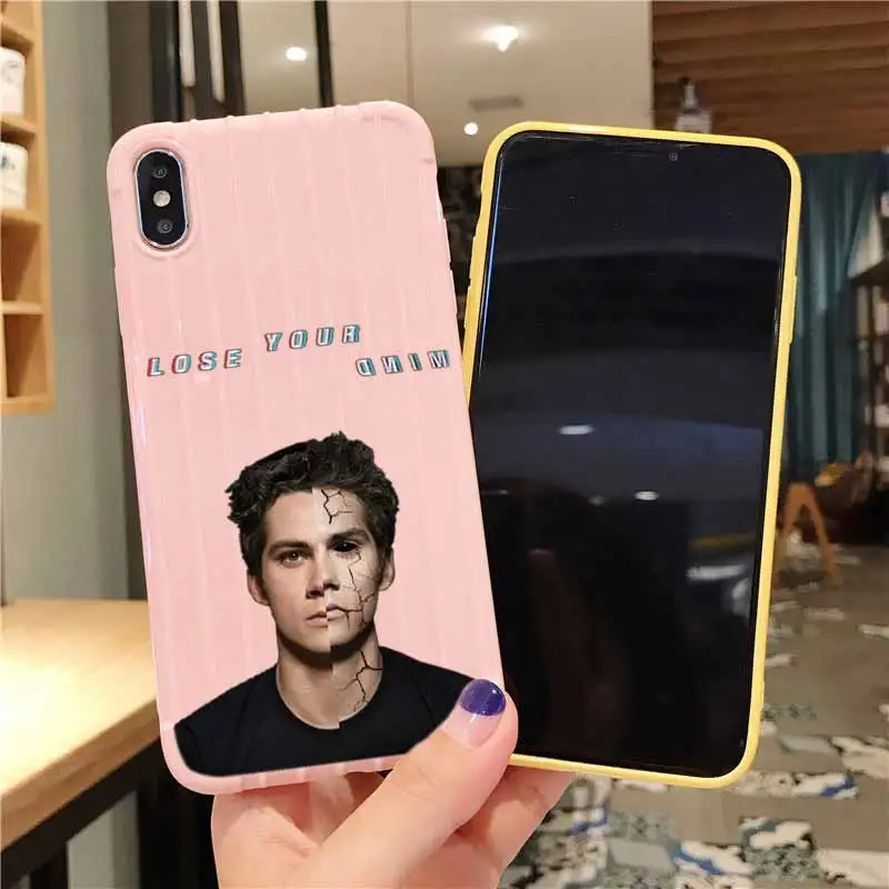Прочный чехол Teen Wolf эмоции мечислав в молодежном стиле с чемоданы на колесах для