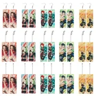 Серьги-гвоздики с изображением аниме рассекающий демонов