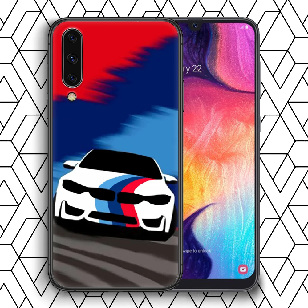

Germany M Sports Car Phone Case Cover For Samsung Galaxy A 8 10 11 20E 21 30 40 50 51 70 71 81 S black Hoesjes Trend Back