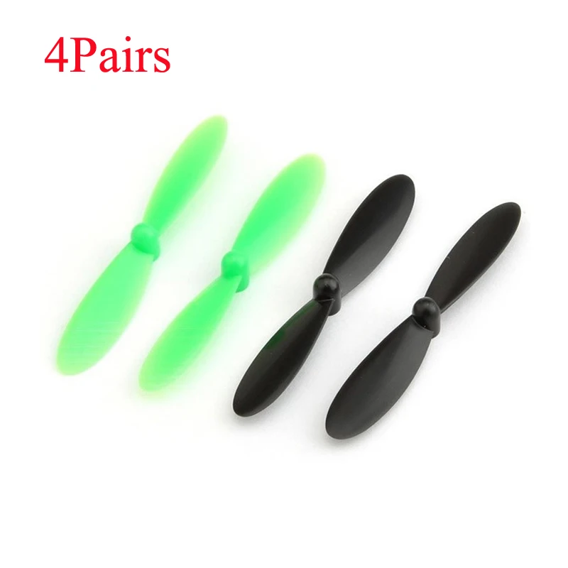 

4Pairs 5.5*0.8cm Two-blade Paddle CW/CCW Propeller Blade props for Hubsan X4 H107L H107C H107D H07C+ H07D+ RC Quadcopter Parts