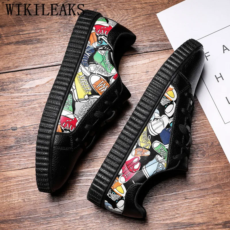 Сезон весна осень Модные белые кроссовки Мужская обувь Повседневная Роскошная