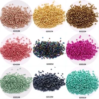 660pcs2mm electroplated metal color imitation antique beads diy handmade embroidery embroidery clothing accessories