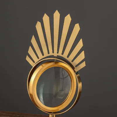 

2021 light luxury soft decorations study office desktop magnifying glass ultra-clear creative crafts ornaments