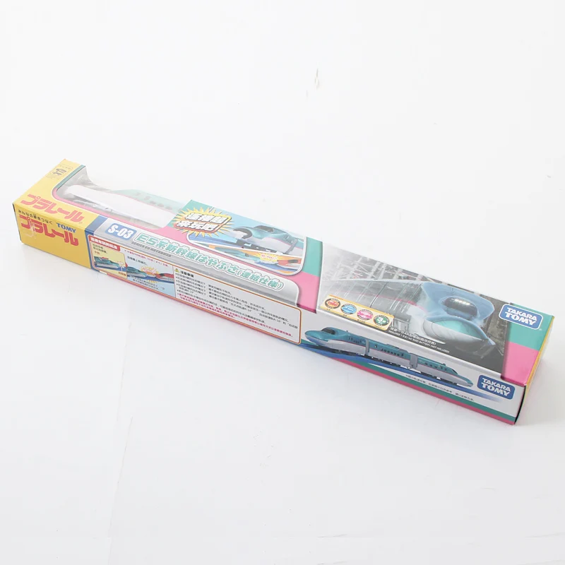 Takara Tomy Tomica Plarail S-03 E5 Shinkansen Hayabusa Япония электрическая локомотивная модель