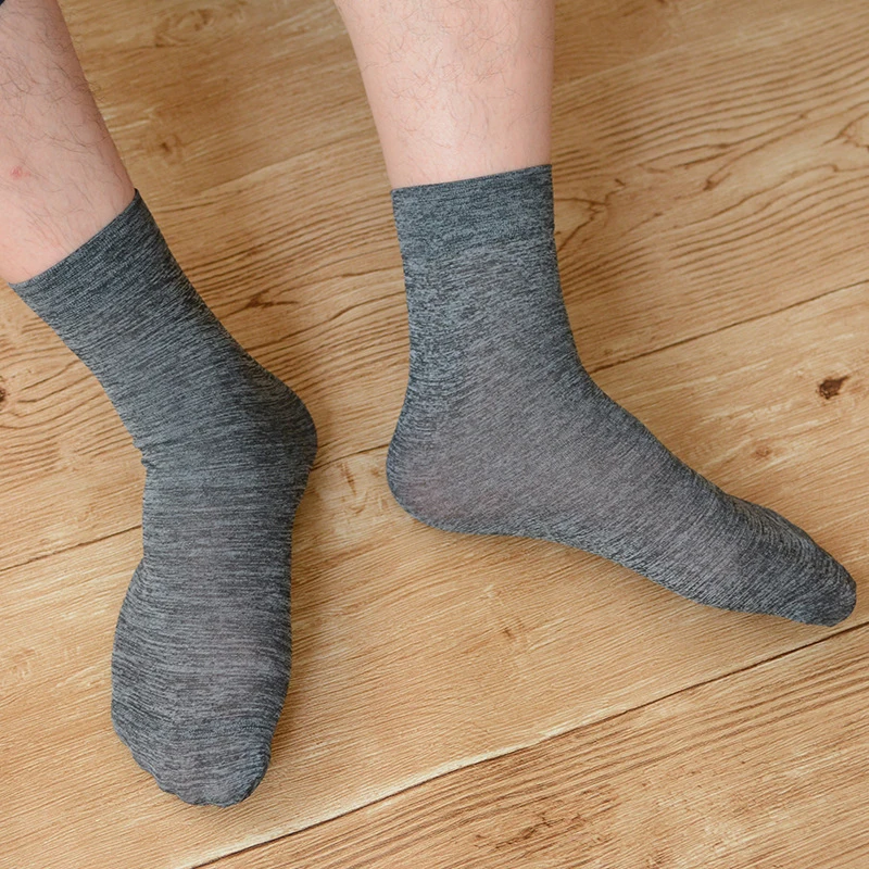 

Мужские носки, ультратонкие шелковые носки, мужские формальные Костюмные носки, сексуальные прозрачные носки, эротические мужские деловые ...