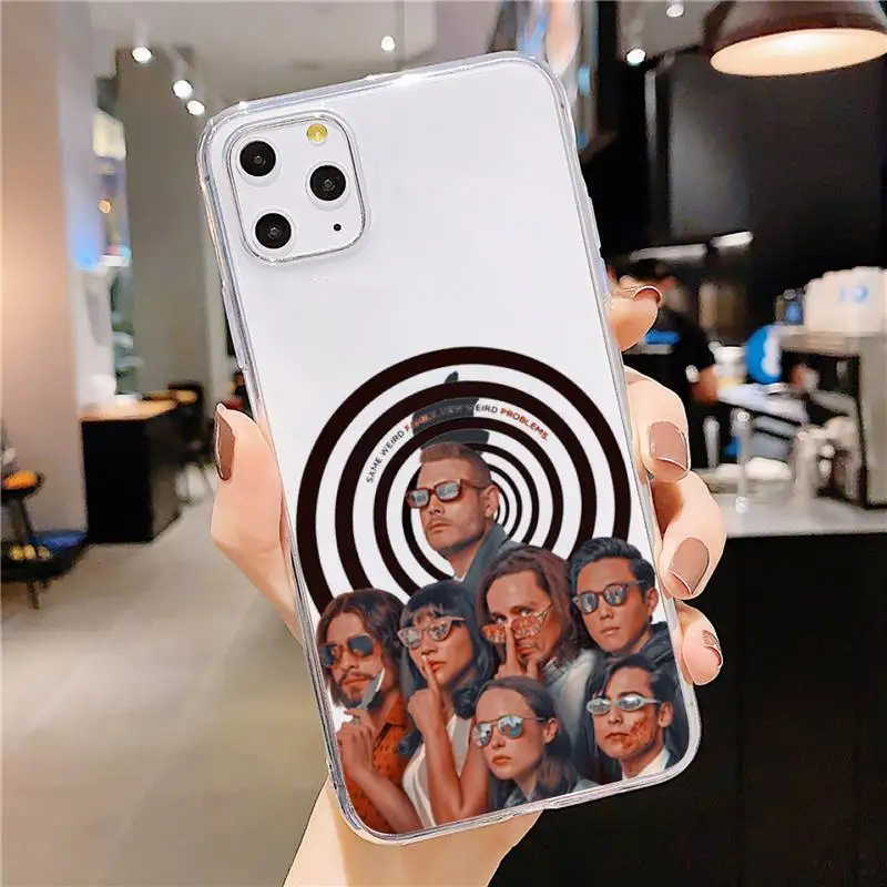 

Fundas Umbrella Academy Phone Case Transparent soft For iphone 5 5s 5c se 6 6s 7 8 11 12 plus mini x xs xr pro max