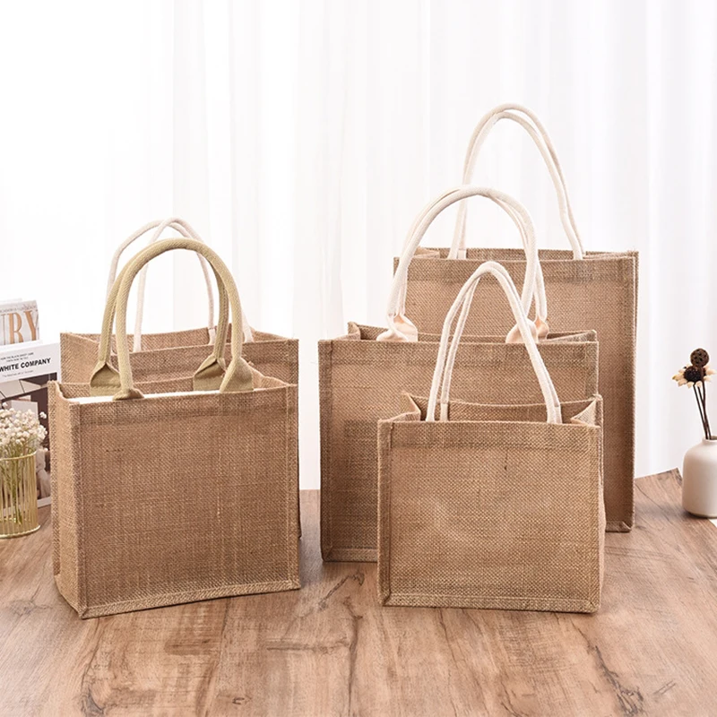 500 шт. изготовленные на заказ логотип многоразовые гессенской хозяйственные