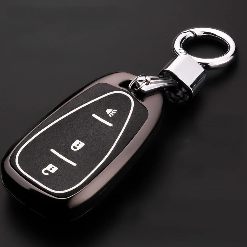 Чехол из цинкового сплава с дистанционным управлением для автомобильного ключа