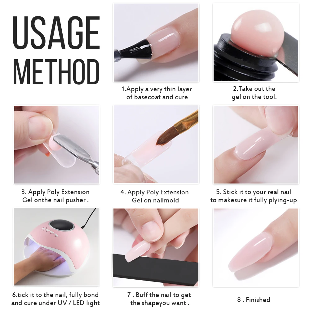 

Mr Chem Nail Poly UV Gel Manicure Painting Gel 66 Colors Quick Building Long Lasting Extension Vernis 15ML Enamel Nails Art uas