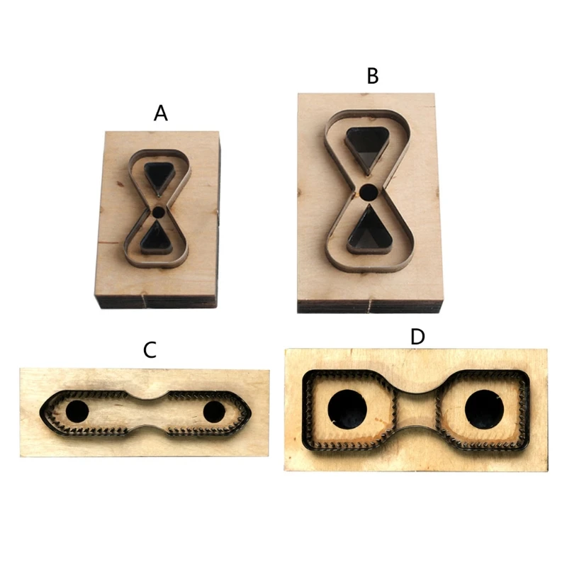 

Leather Bag Chain Template Wooden Punching Die Cutting Mould Stencil Leather Mold Bag Straps Cutting Die Art Crafts Tool