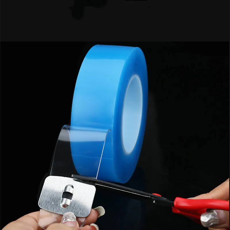 Двухсторонняя клейкая нано магнитная лента 1 м/3 м бесследная многоразовая