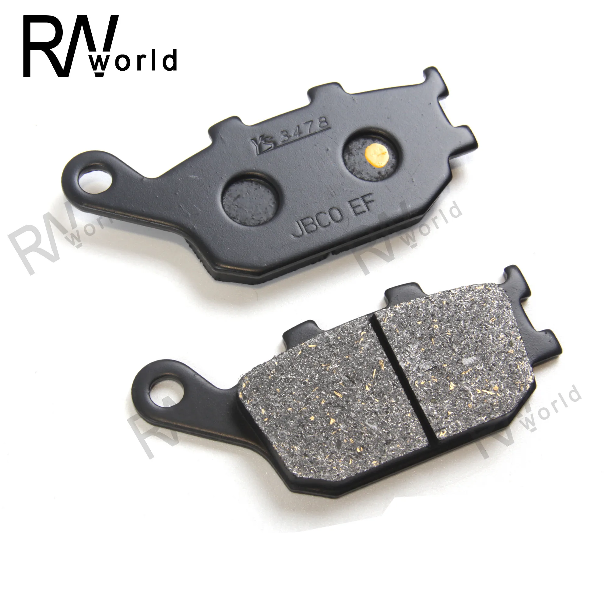 Части мотоцикла передние и задние тормозные колодки комплект для KAWASAKI Z 1000 ZR1000 B7F