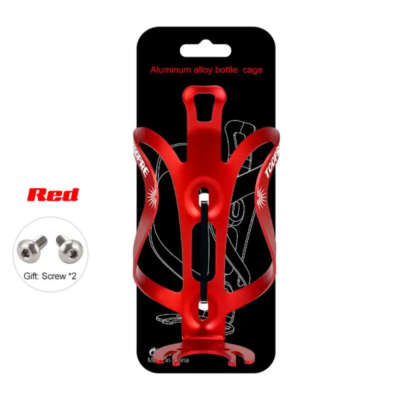 

1pcs Adjustable Aluminum Alloy Bicycle Bottle Cage Water Cup Cage Mountain Bike Road Bike Bottle Cage Bicycle Accessories