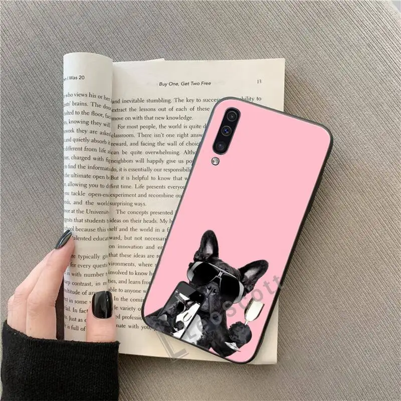 

French bulldog dog Phone Case For Samsung A40 A31 A50 A51 A71 A20E A20S S8 S9 S10 S20 Plus note 20 ultra