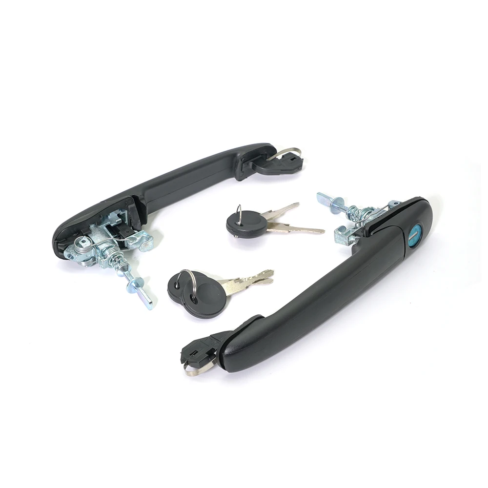 

6N0837207C/D 2 шт. Передняя Левая Правая дверная ручка с 2 Одинаковыми Ключами для POLO 6N 6N1 6N2 SHARAN SEAT ALHAMBRA GALAXY