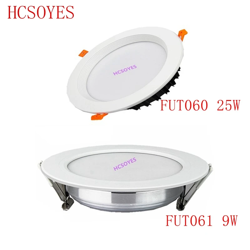 

MIBOXER FUT060 FUT061 9W 25W RGB+CCT LED Downlight Dimmable Smart led Panel light AC100~240V led Ceiling light Indoor lamp