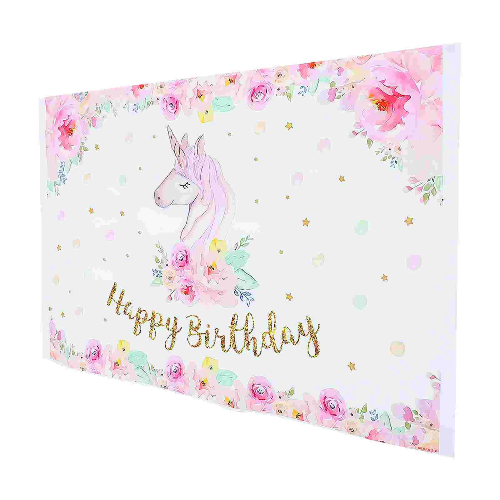 1pc Photographic Background Cloth Birthday Party Backdrop Photo Booth Backdrop