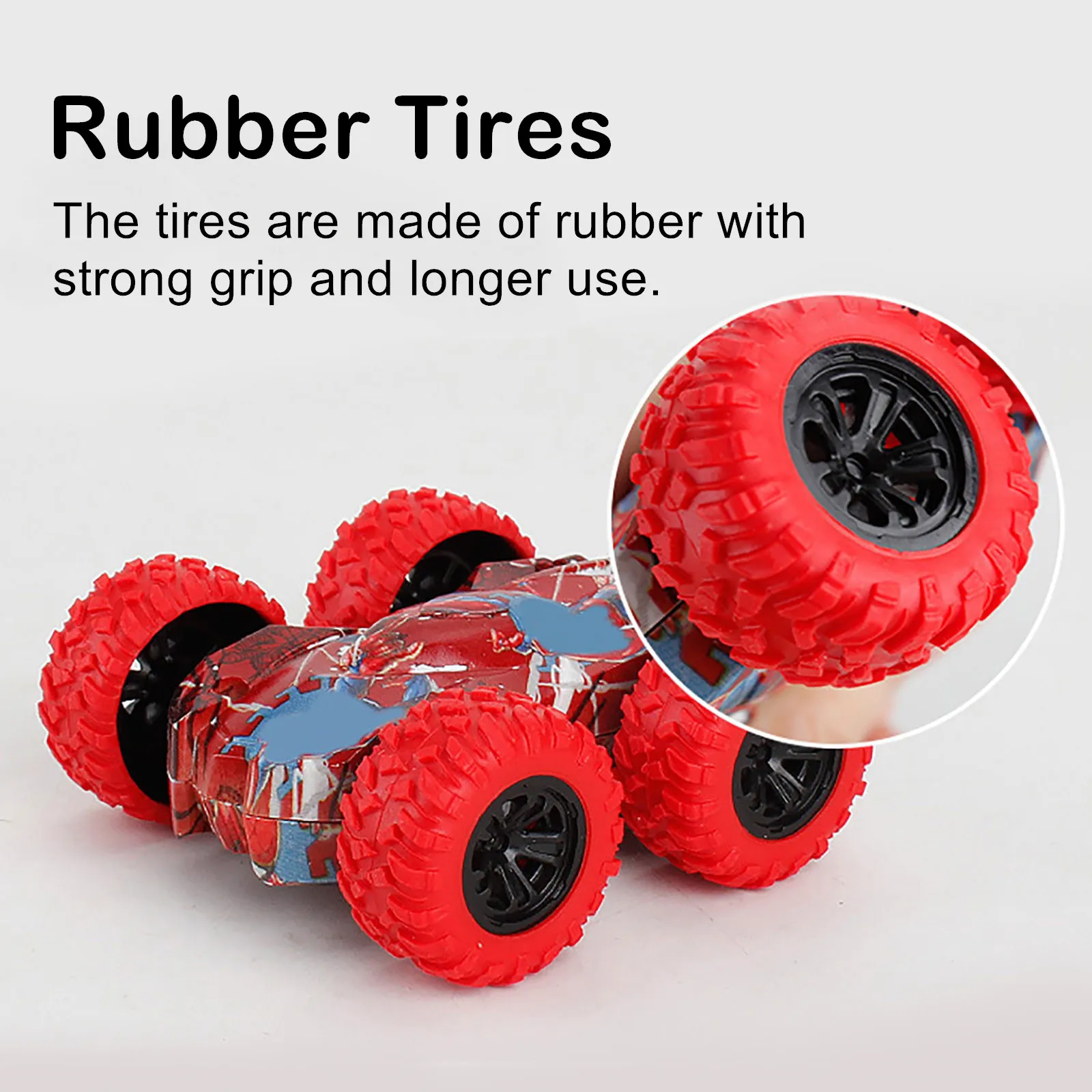 

2021 New Inertia-Double Side Stunt Graffiti Car Off Road Model Car Vehicle Kids Toy Gifts Children's toys Vehicle Model For Kids