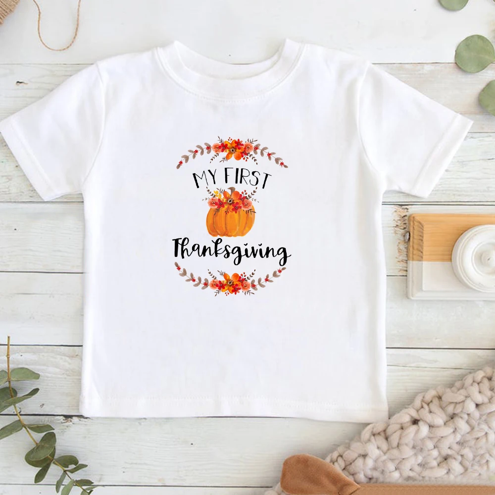 

Детский комбинезон с принтом «Мой первый день благодарения»