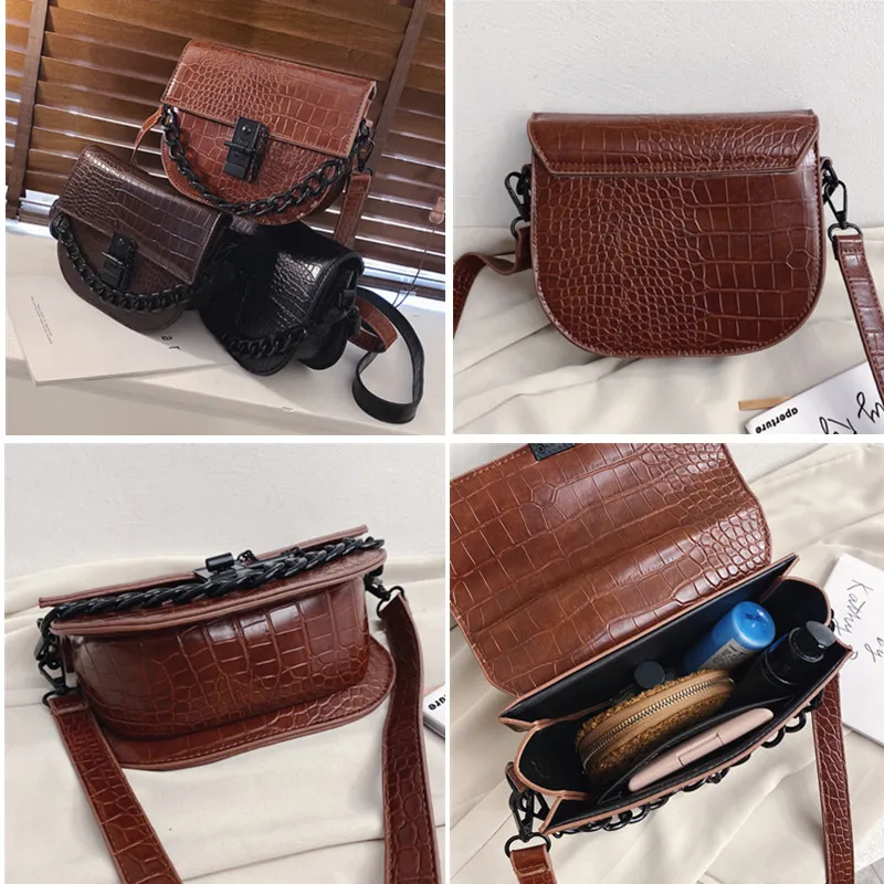 

Luxury 2020 High Quality Women Bag PU Leather Crossbody Bags Female Chains Totes Handbag Fashion Designer Ladies Messenger Bags