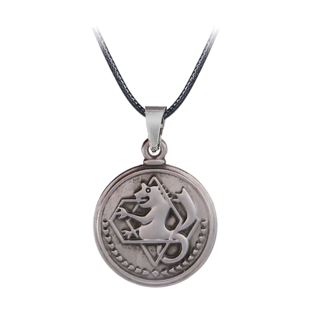 

Fullmetal Alchemist Necklace Edward Homunculus Pendant Choker Necklace Anime Jewelry Gift For Women Men