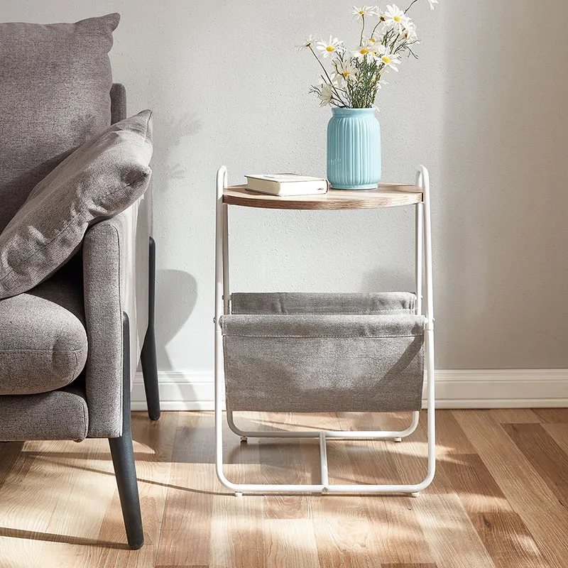 

Sofa Side Table Small Coffee Table Modern Minimalist Nordic Creative Iron Side Table round Table Corner Table