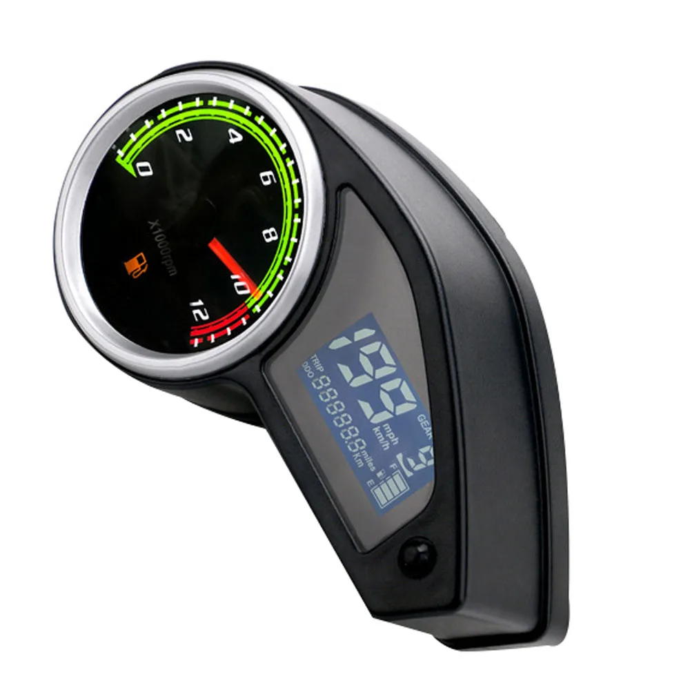 Новый мини-мотоцикл Speedmeter LCD цифровой одометр прочный метр Спидометр Тахометр