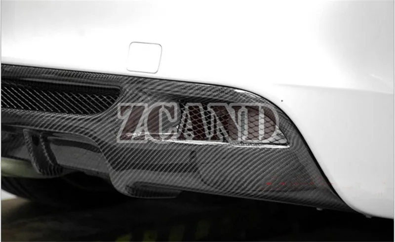 Черный цвет стекловолокно диффузор спойлер для BMW E82 1-SERIES 135i 128i Coupe M Tech Bumper 08-12 |