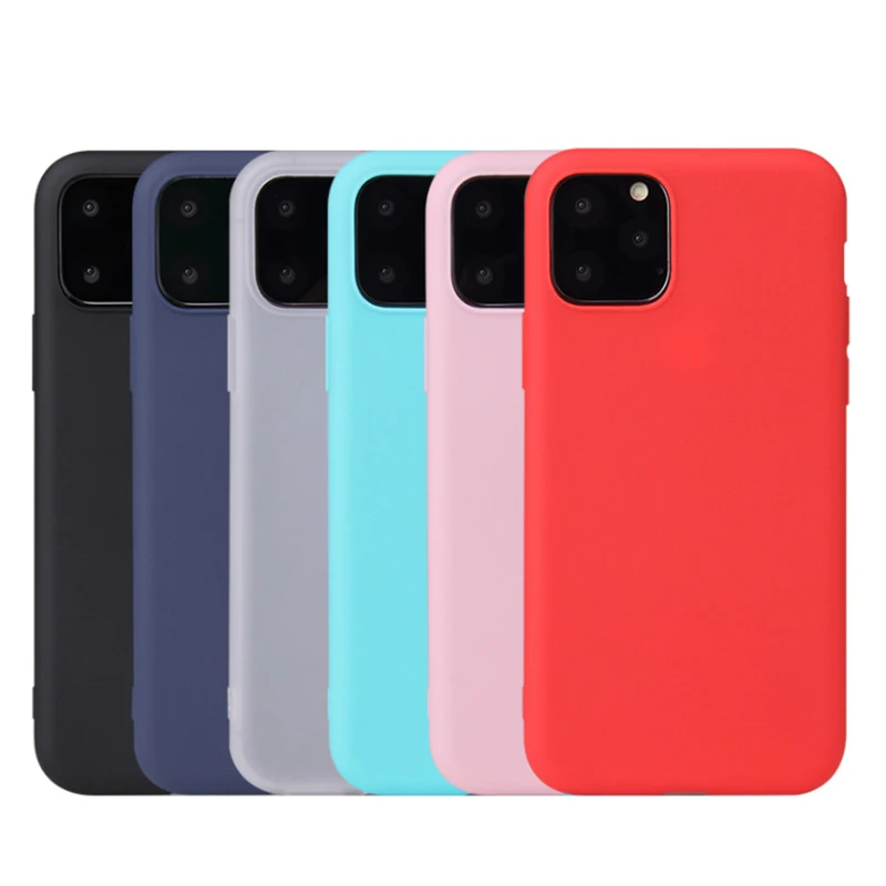 Модные Карамельный цвет чехол для телефона iPhone 11 Pro Max 6 5/6 1 дюймов 2019 крышка милый