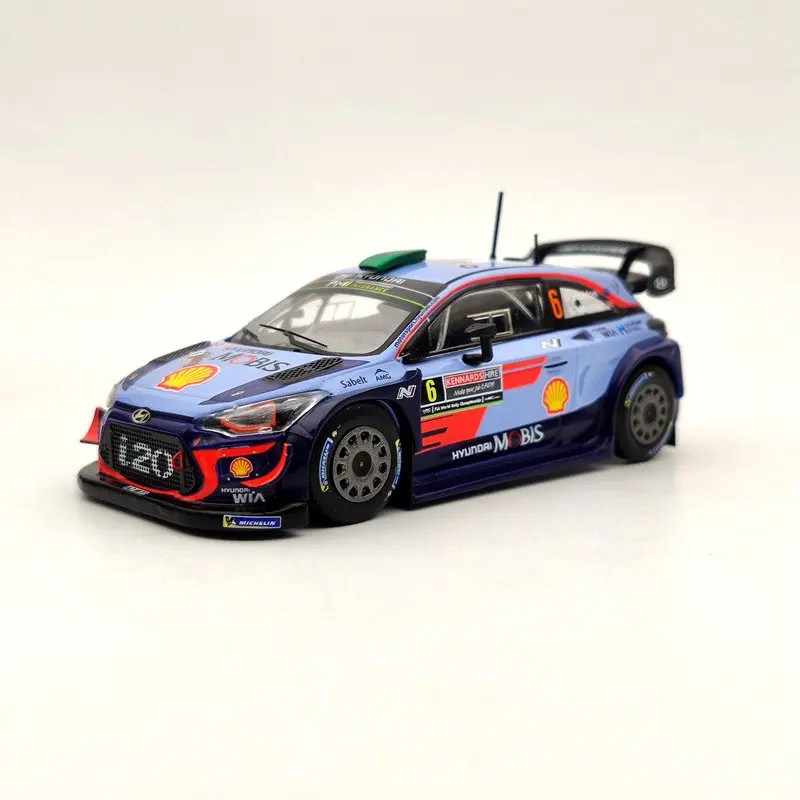 IXO 1:43 для H ~ DAI I20 WRC #6 H.PADDON-S.MARSHALL 2ND RALLY AUSTRALIA 2018 RAM691 Коллекционная модель автомобиля