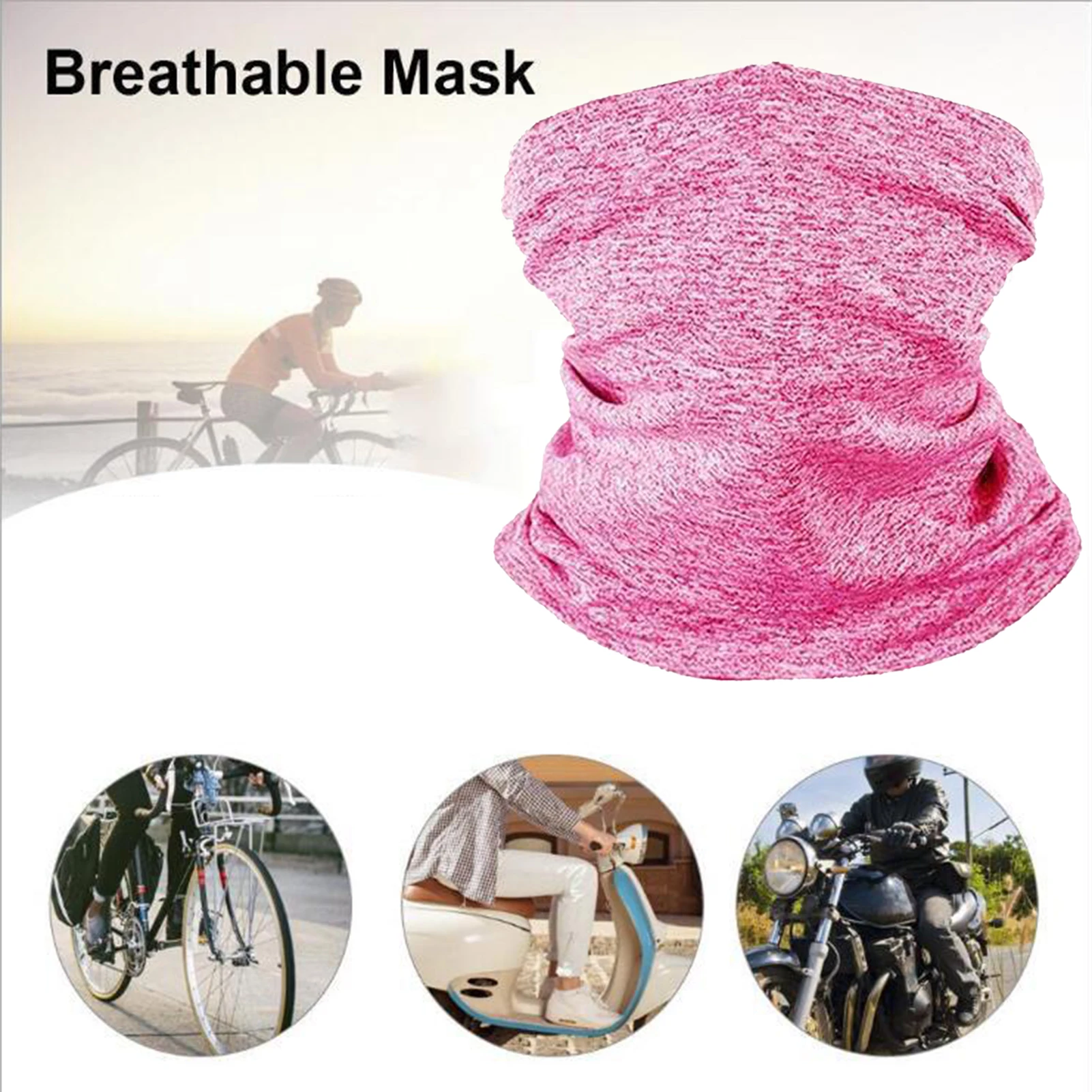 

Men Women Neck Gaiter Face Cover Mask Scarf Wraps for Cycling Fishing Ski Motorcycle Sun UV Wind Dust Dirt