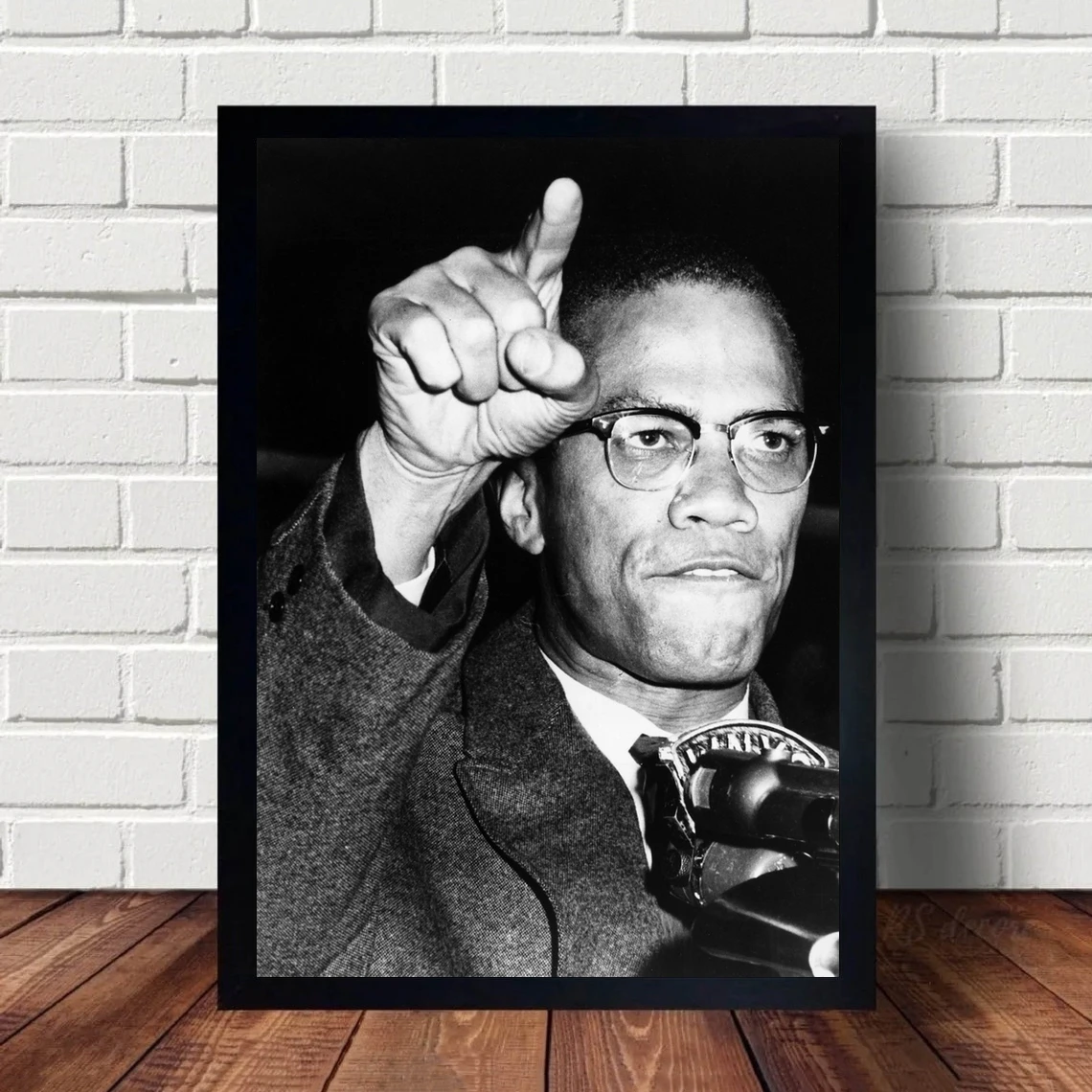 Malcom X культовый постер настенная живопись на холсте спальня гостиная украшение