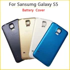 Новый чехол для батареи для Samsung Galaxy S5 i9600 G900, настоящий корпус, дверь, задняя крышка, стекло, хорошее качество