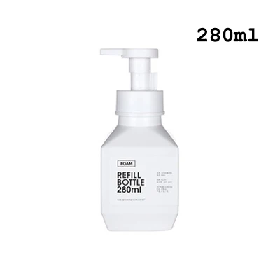 280ml white Бутылка для жидкого мыла диспенсер для жидкого мыла мусс жидкая пена сделать бутылка лосьона бутылка геля для душа для ванной комнаты/кухни - Цвет: 280ml white