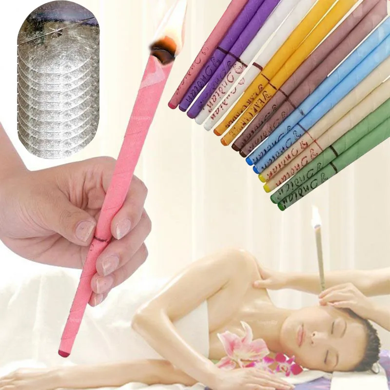 

Ушной очиститель для индийской терапии, свечи для ушного воска, полые конусы для смешивания, натуральный пчелиный воск, ароматерапия, удале...