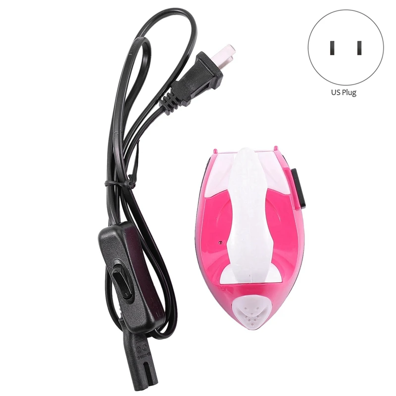 Plug Us Portable Handheld Steam Household Ironing Mini Electric Iron For Clothes Boards Home Travellin | Бытовая техника