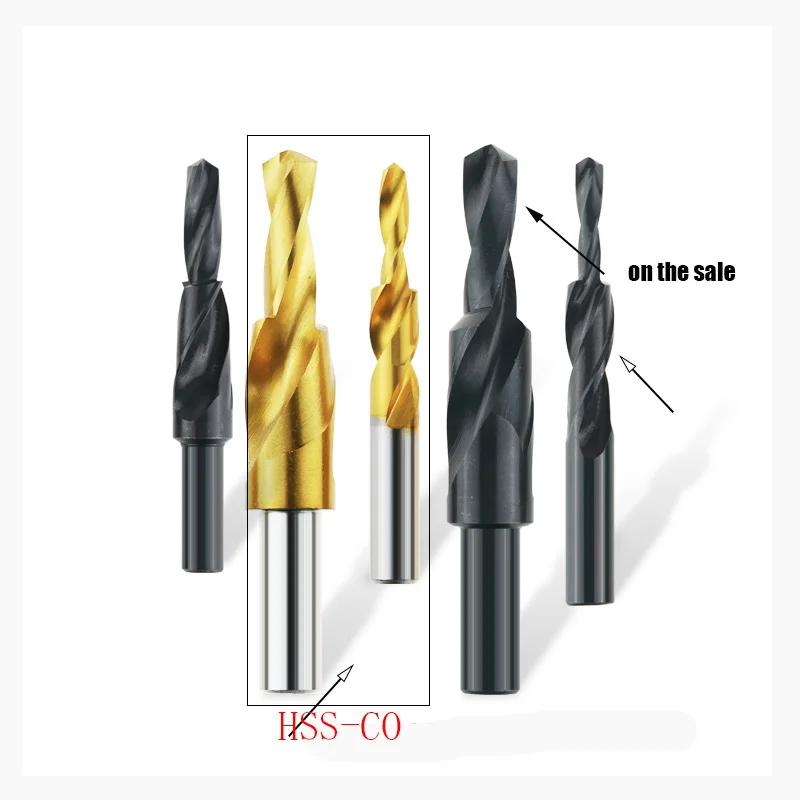 Двухступенчатое сверло с прямым хвостовиком ступенчатое отверстие M3 M4.|Сверла| |