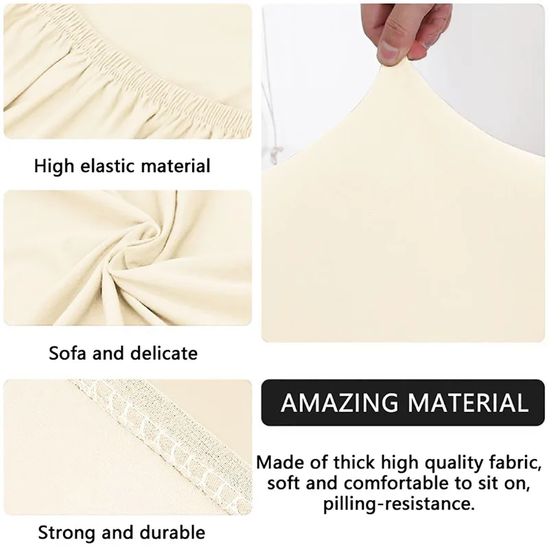 

Stretch Cover for Armchair Sofa Couch Living Room 1 Seat Sofa Slipcover Single Seater Furniture Couch Armchair Cover Elastic