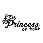 Виниловая наклейка Принцесса на тур, 17*7,7 см, автомобильные аксессуары jdm