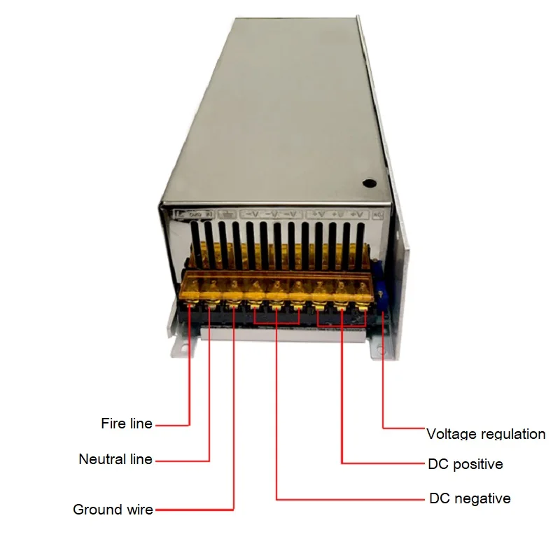 

220V to 0-12V 24V 30V 48V regulated DC adjustable high power switching power supply S-800W-60