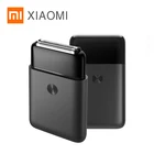 Новая портативная электробритва XIAOMI MIJIA, умный мини-триммер для бороды для влажного и сухого бритья, водонепроницаемая IPX7 головка с возвратно-поступательным движением