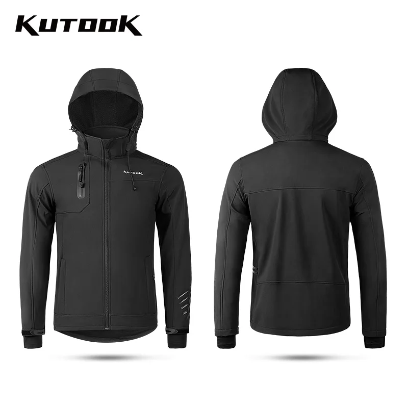 Kutaked мягкая оболочка куртка для улицы зимнее термобелье ветронепроницаемое