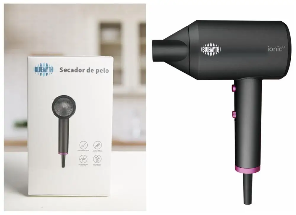 

Professional Hair Dryer With Negative Ion Blow Dryer 1800W Quick Dry Home Portable Blower Electric Hairdryer Diffuser