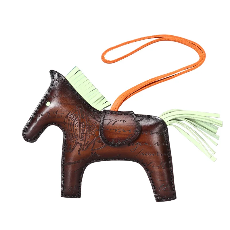 2019 DIMY latest fashion leather pony charm men's bag new bag charm PM 13 * 10