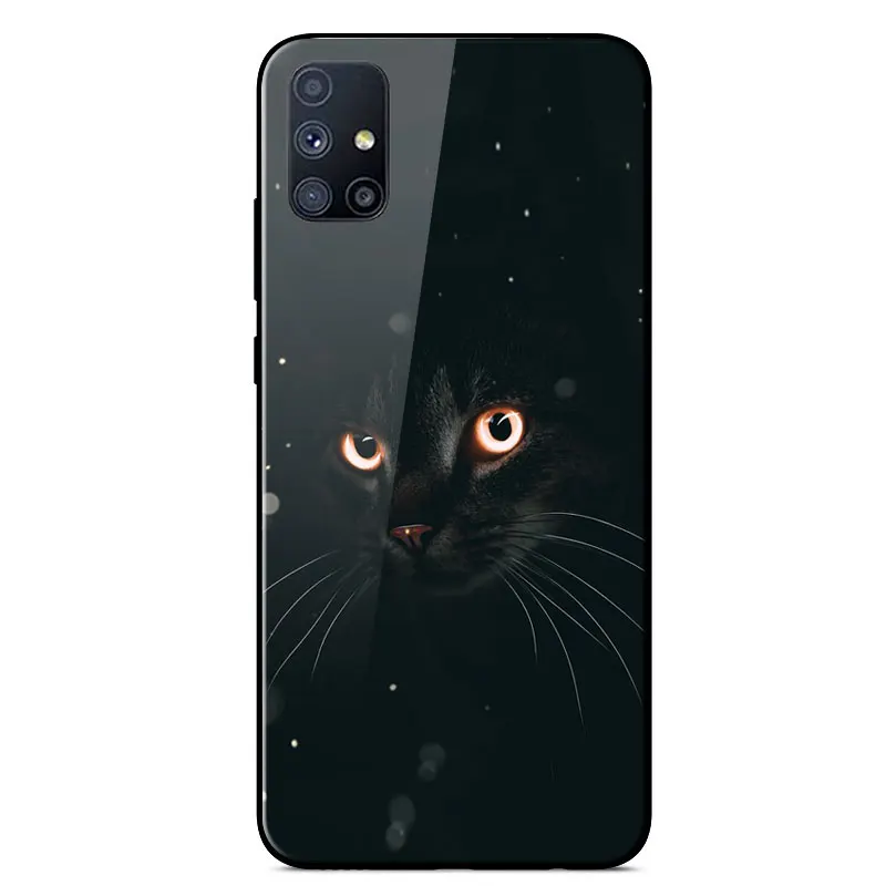 

For Samsung M51 Case Samsung M51 Bumper 6.7 inch Soft Silicone Cover Case For Samsung Galaxy M51 SM-M515F M515 Back Cover Coque