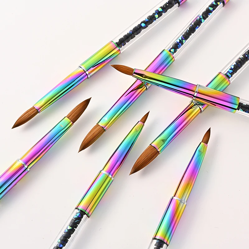 Кисть Kolinsky из соболя для акрилового маникюра профессиональные инструменты