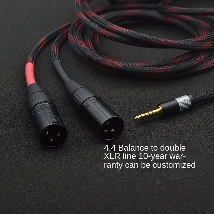 Hi-Fi баланс 4 мм до 2 XLR 3 Pin кабель аудио/Canare с магнитным кольцом для Mp3 pha2a wm1a 1z zx300a ЦАП
